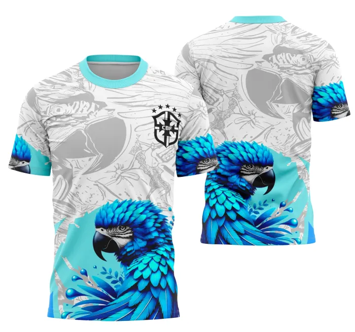 Camiseta unissex preta com logo no peito e estampa grande nas costas destacando o tema Loro Interclasse em visual moderno e esportivo.