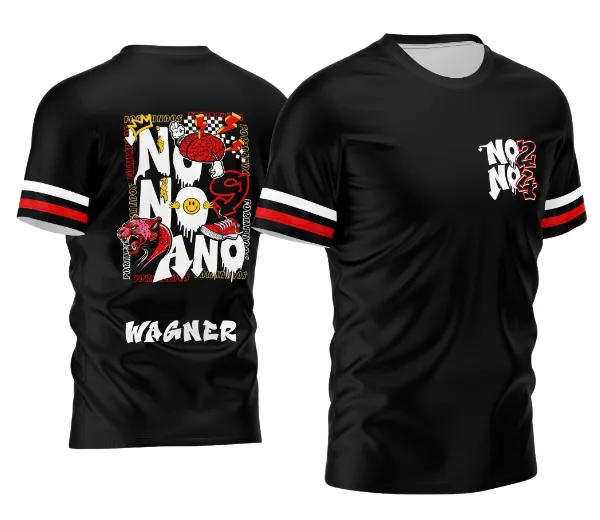 Camisa Nono Ano Onça Vermelha