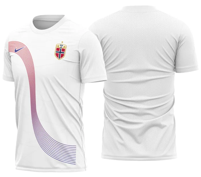 Arte Vetor Camisa Noruega 2022