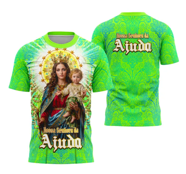 Camisa Nossa Senhora da Ajuda Religião