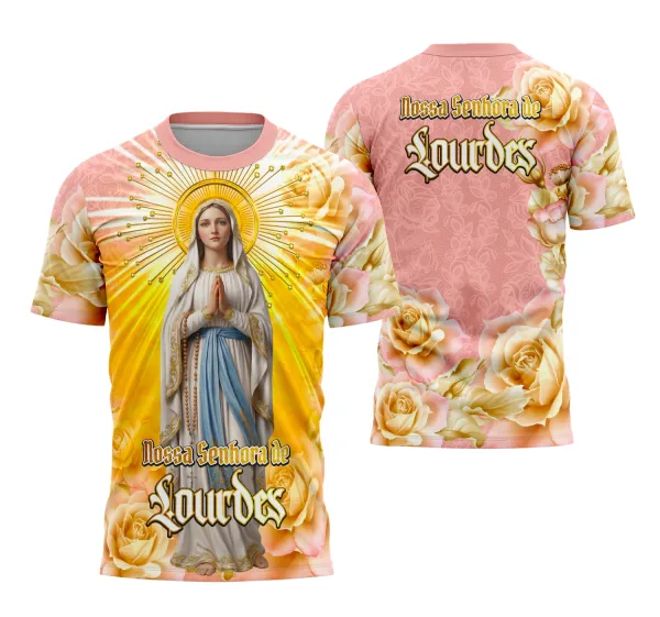 Camisa Nossa Senhora de Lourdes Religião