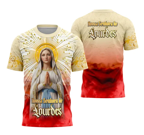 Camisa Nossa Senhora de Lourdes Religião