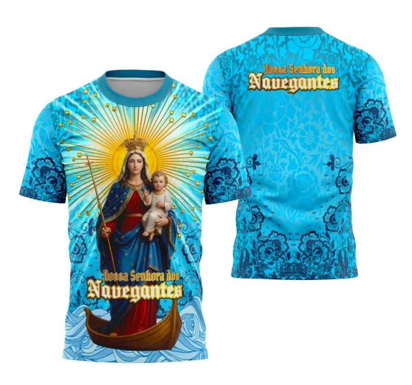 Camisa Nossa Senhora dos Navegantes Religião