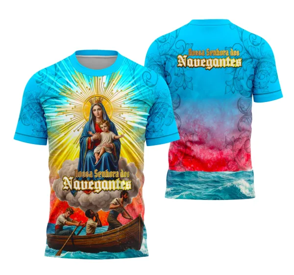 Camisa Nossa Senhora dos Navegantes Religião