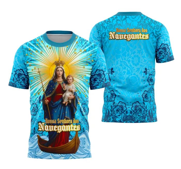 Camisa Nossa Senhora dos Navegantes Religião