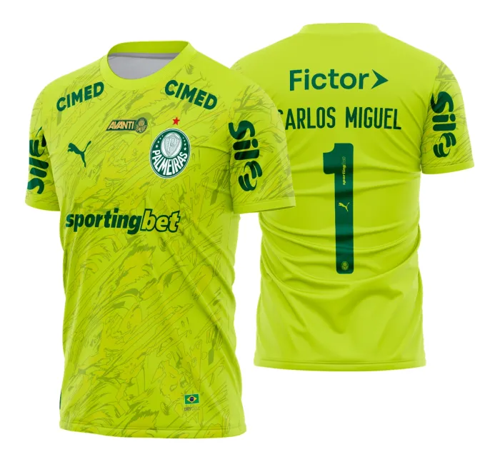 Arte Camisa Palmeiras Goleiro 2026
