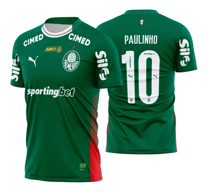 Arte Camisa Palmeiras Titular 2026