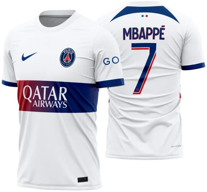 Camisa Paris Saint-Germain - PSG Reserva 2023-24 - Arte Vetor