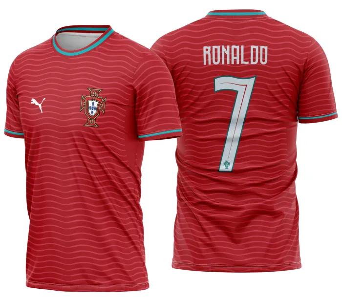 Arte Camisa Portugal Titular 2025 - 2026