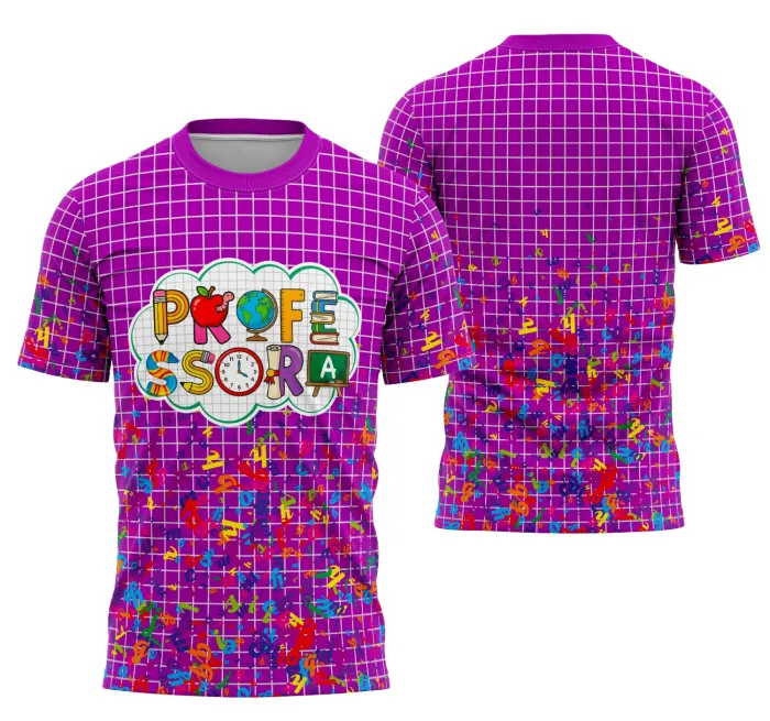 Arte Camisa Professora Personalizada