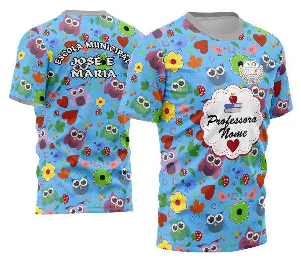Arte Camisa Professora Personalizada