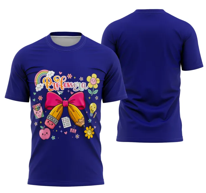 Arte Camisa Professora Personalizada