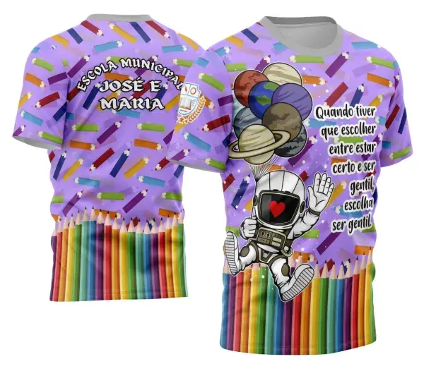 Arte Camisa Professora Personalizada