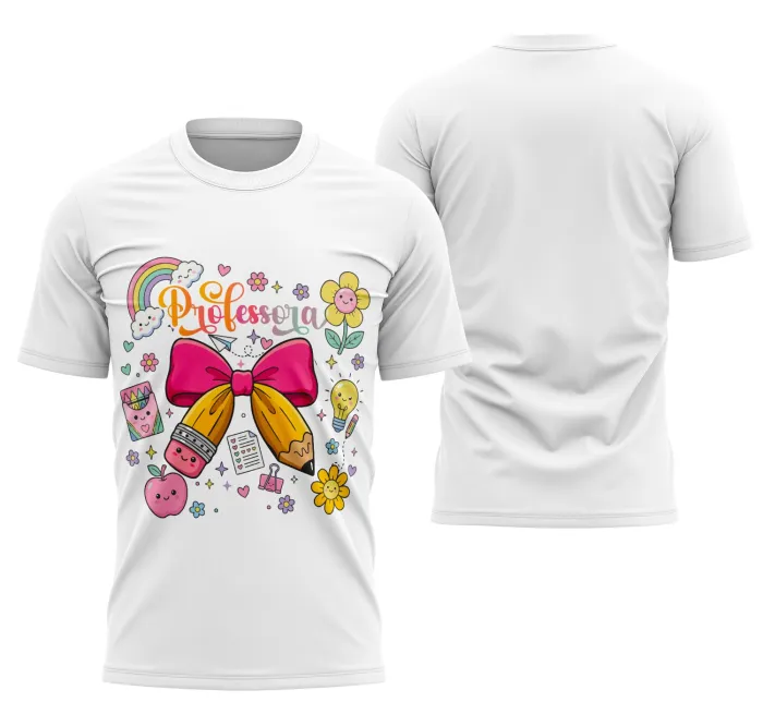 Arte Camisa Professora Personalizada