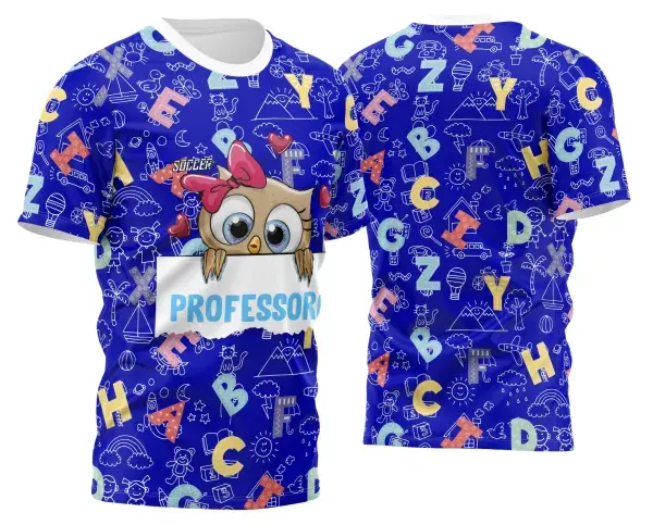 Arte Camisa Professora Personalizada