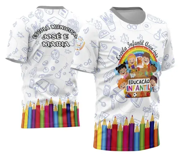 Arte Camisa Professora Personalizada