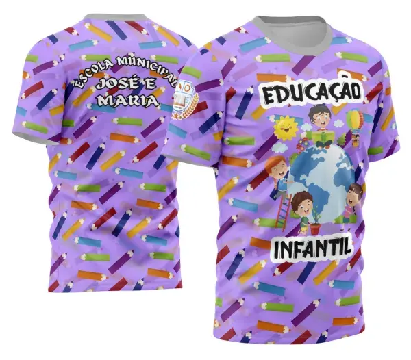 Arte Camisa Professora Personalizada