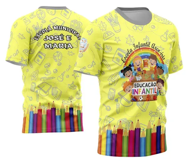 Arte Camisa Professora Personalizada