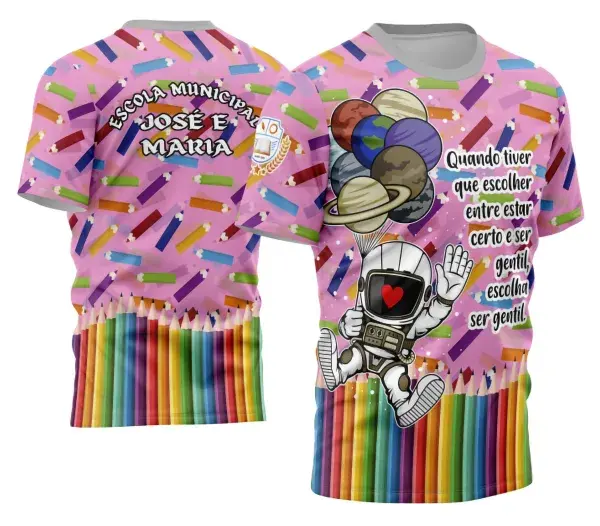 Arte Camisa Professora Personalizada