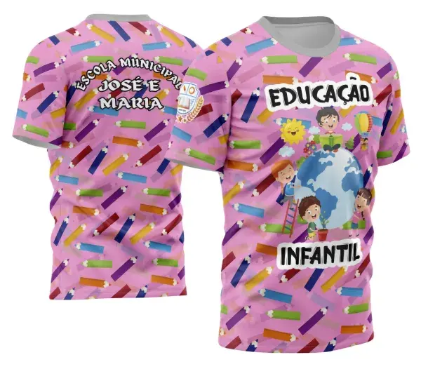 Arte Camisa Professora Personalizada