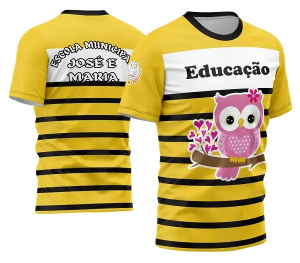 Arte Camisa Professora Personalizada
