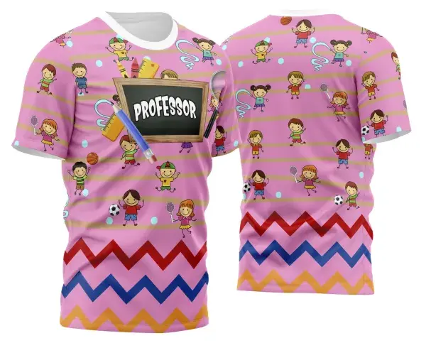 Arte Camisa Professora Personalizada