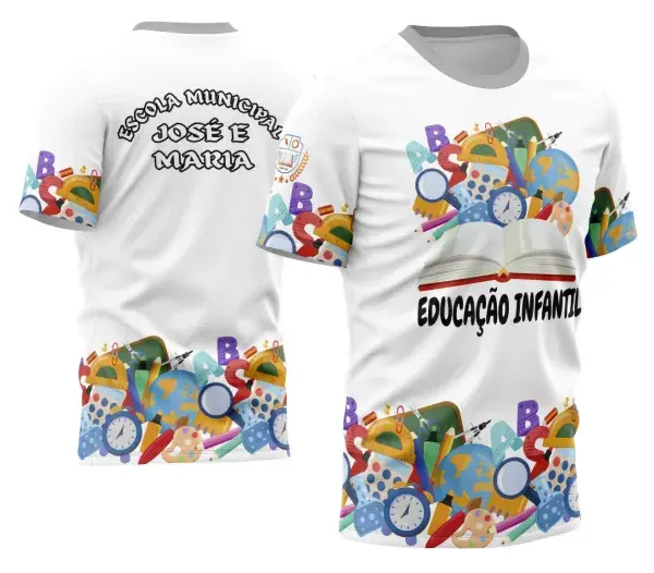 Arte Camisa Professora Personalizada