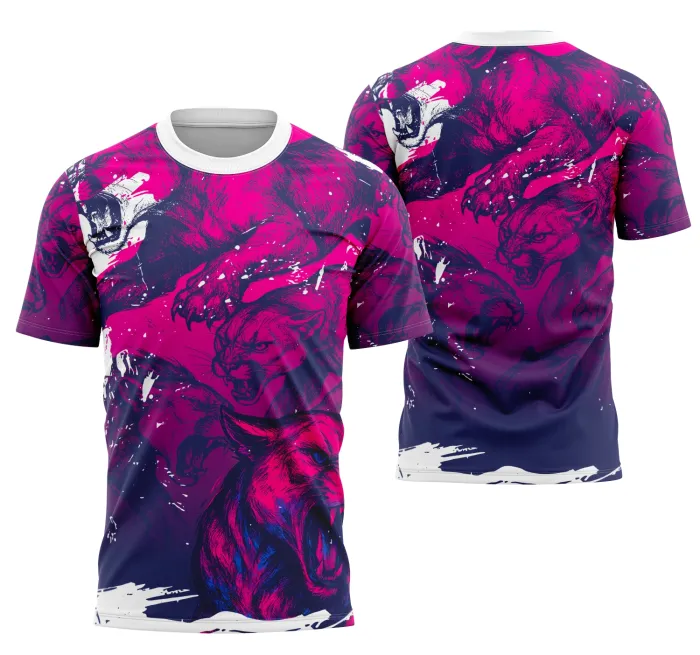 Camiseta unissex preta com logo no peito e estampa grande nas costas do Puma Interclasse 2025, ideal para quem busca estilo esportivo e moderno.