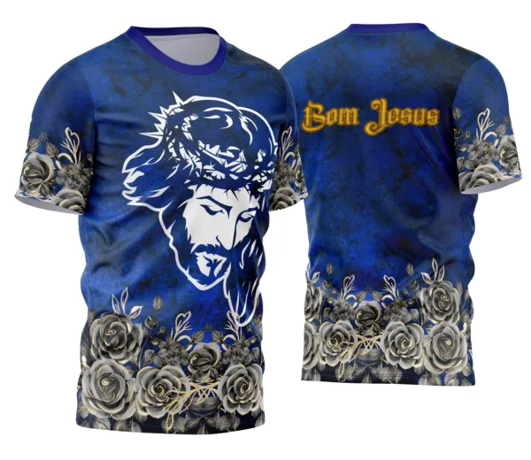Arte Estampa Camisa Religião 2026 - Bom Jesus