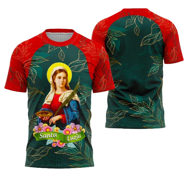 Camisa Religião Santa Luzia Modelo 02