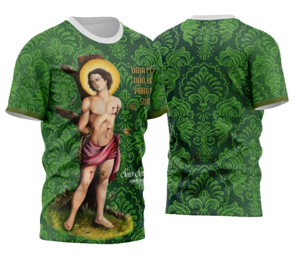 Camisa Religião São Sebastião Modelo 12