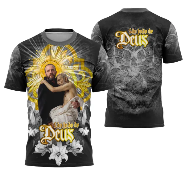 Arte Camisa São João de Deus Religião