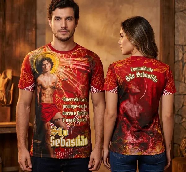 Camisa São Sebastião 2026 Edição Especial Religião