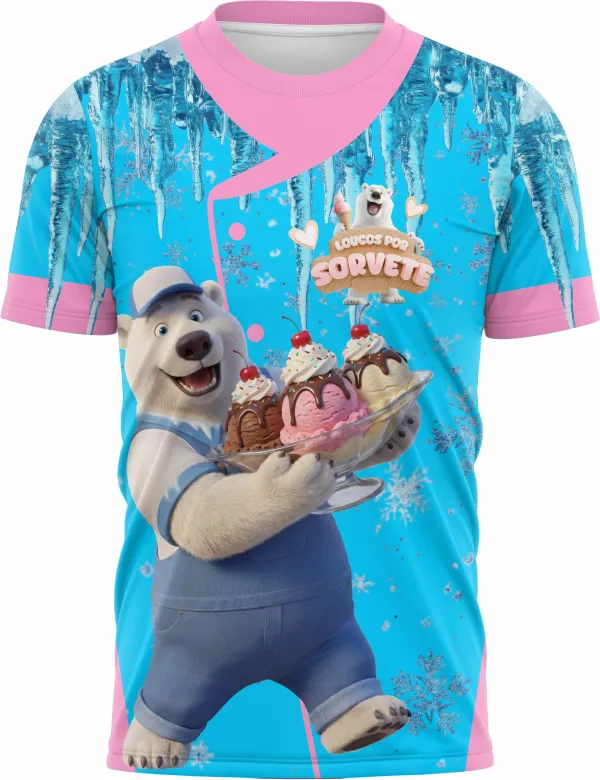 Arte Camisa Sorveteria - Profissão