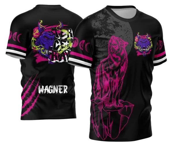 Arte Vetor Camisa Terceirão 2026 Lobo da Lua Modelo 02