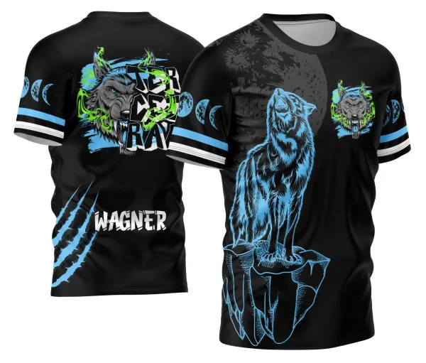 Arte Vetor Camisa Terceirão 2026 Lobo da Lua Modelo 11