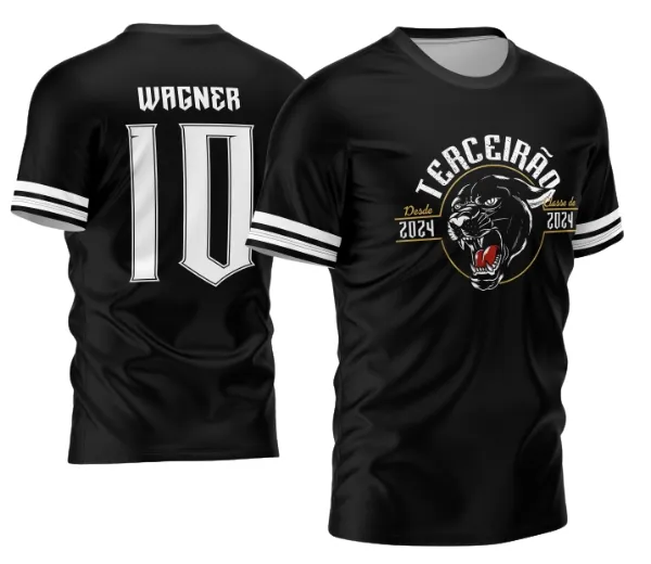 Camisa Terceirão 2026 - Pantera Negra Modelo 04