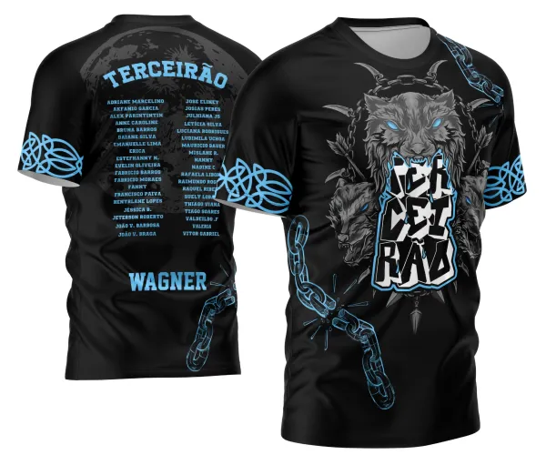 Arte Vetor Camisa Terceirão 2026 Pele de Lobo Modelo 06