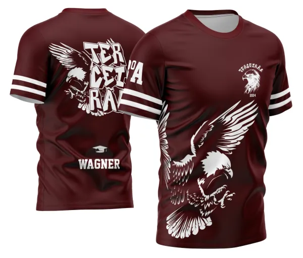 Arte Vetor Camisa Terceirão Águia 2026 Modelo 03