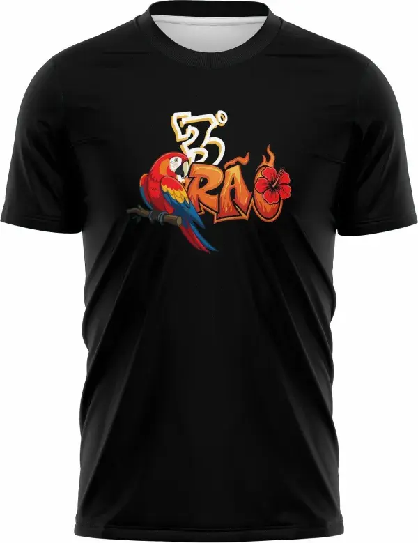 Arte Camisa Terceirão Arara Vermelha