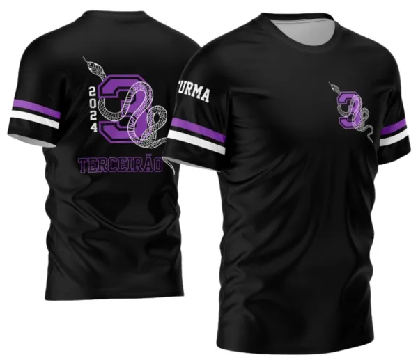 Arte Vetor Estampa Camisa Terceirão Cobra 2026 - Modelo 01