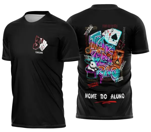 Arte Camisa Terceirão Coelho Graffiti