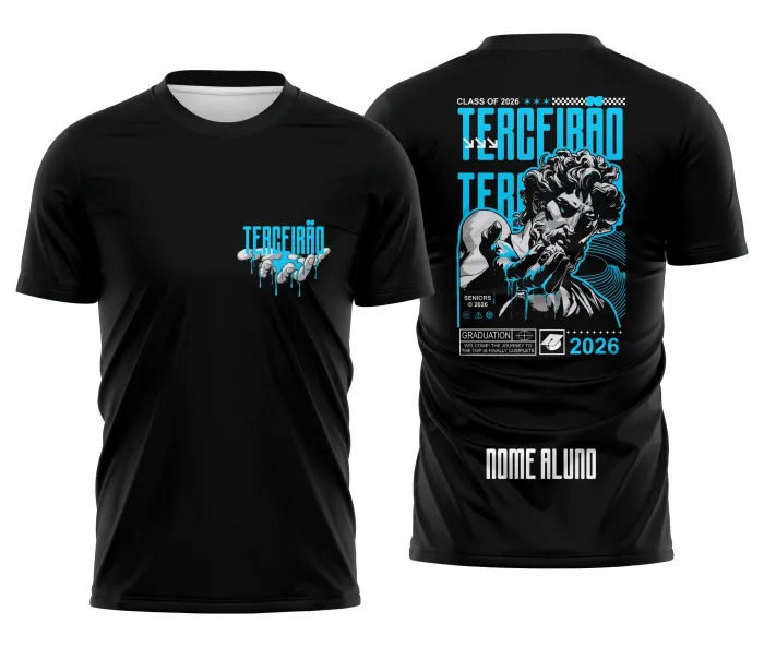 Arte Camisa Terceirão Estátua Líquido 2