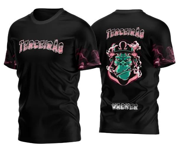 Camisa Terceirão Gorila Fumaça