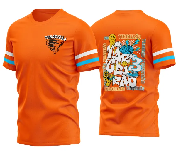 Camisa Terceirão Laranja 2026 Formandos