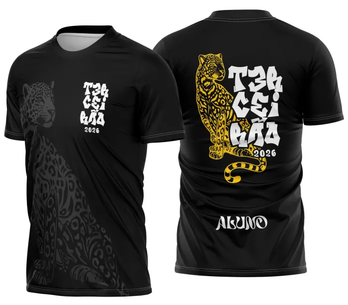 Arte Camisa Terceirão Onça 2026