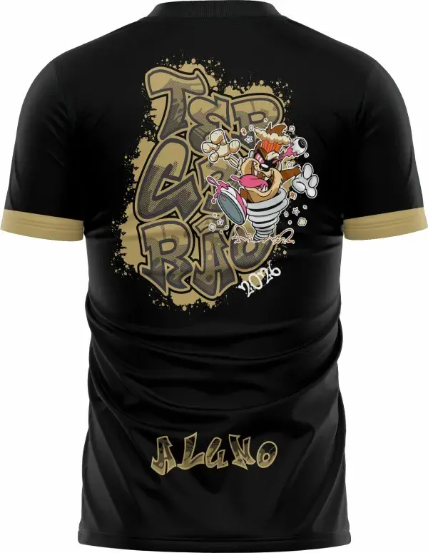 Arte Camisa Terceirão Taz Mania