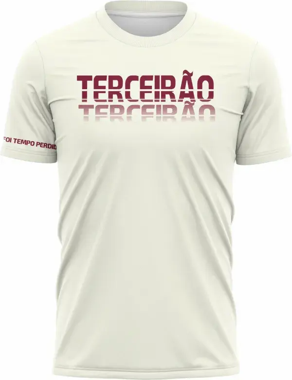 Arte Camisa TerceirãoTempo Perdido