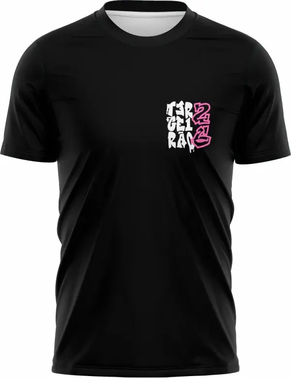 Arte Camisa Tercirão Ampulheta Cérebro 