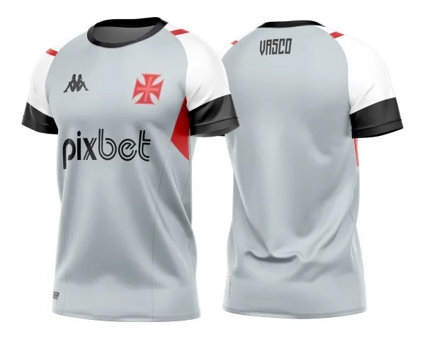 Arte Vetor Camisa Time Vasco da Gama Treino 2023
